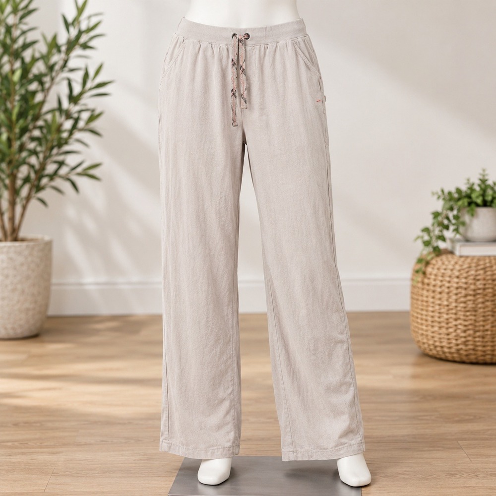 Tommy Bahama Pajama Pants Mens XL Gray Cotton Blend Lounge Drawstring 3027